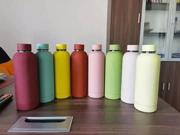 500ml cola fitness thermo eco friendly vacuum metal drink bottle stainless steel insulated water bottle with custom logo XR-52