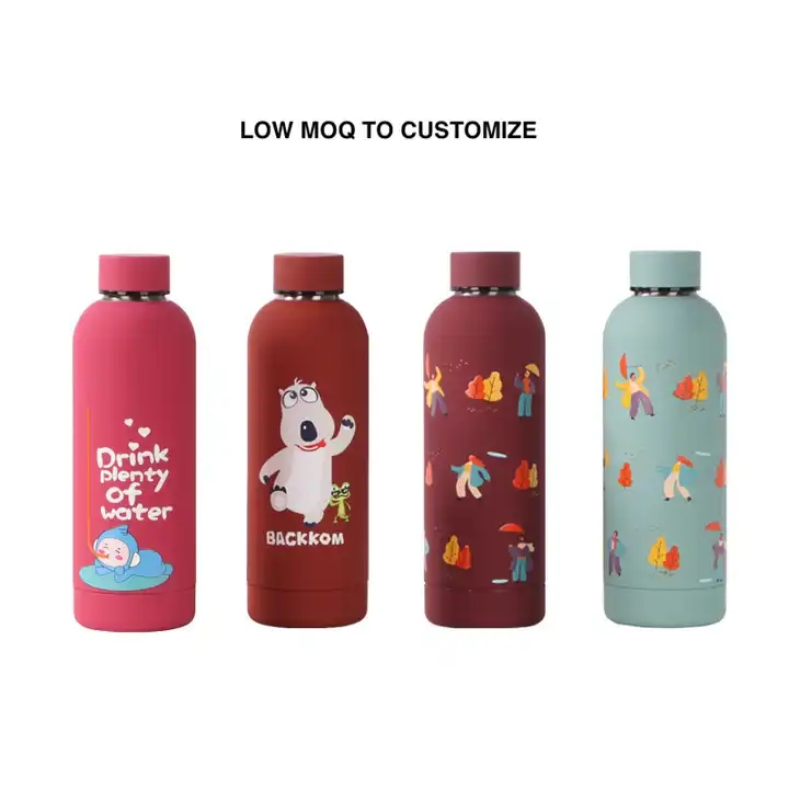 500ml cola fitness thermo eco friendly vacuum metal drink bottle stainless steel insulated water bottle with custom logo XR-52