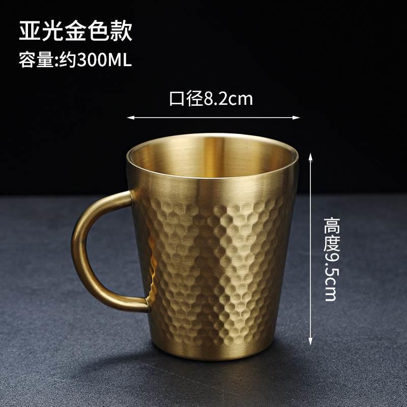 304 stainless diamond corricle cangkir teh korea cangkir bir kumur cangkir minuman dan jus gelas kreatif YL-29